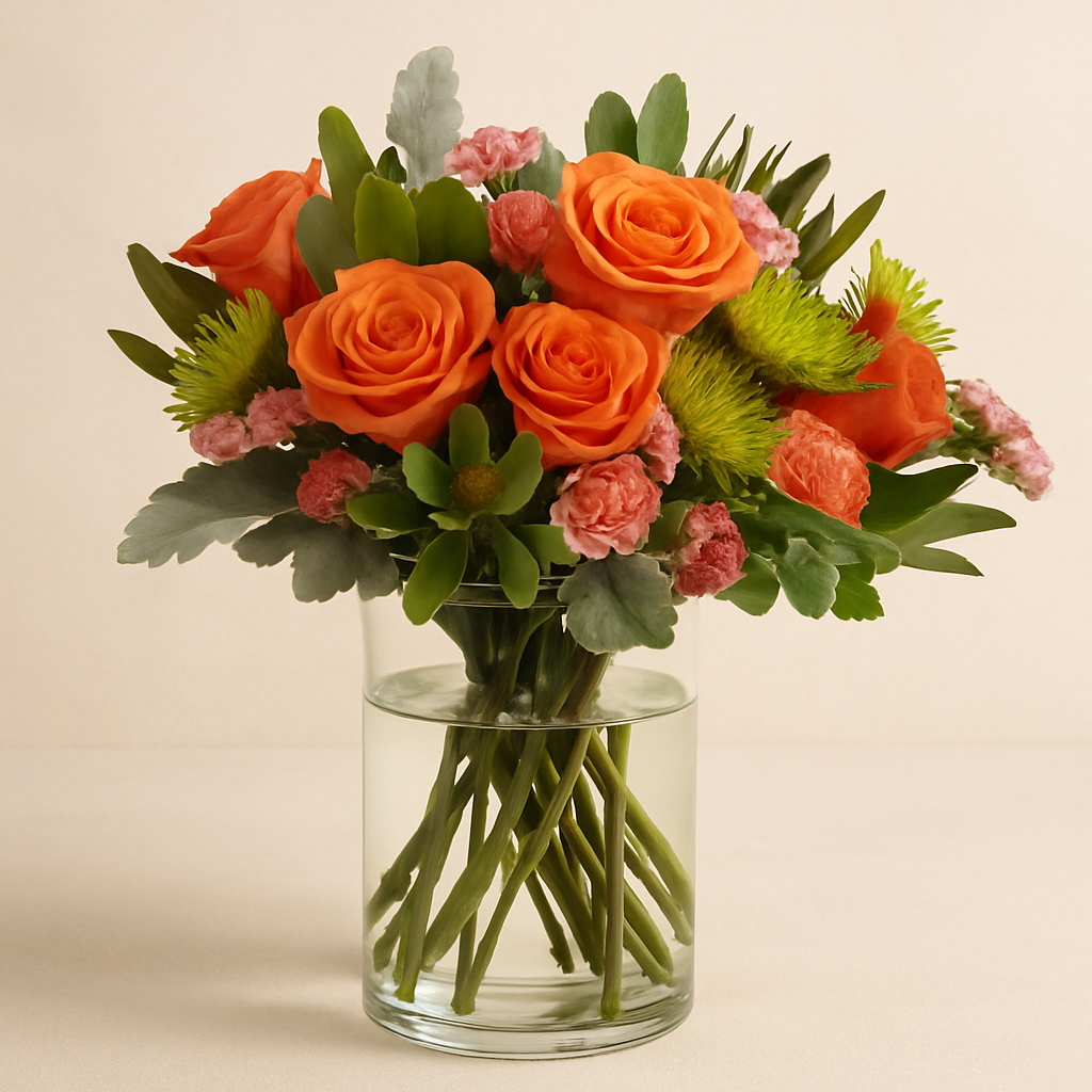 Vintage Pickup Blooms