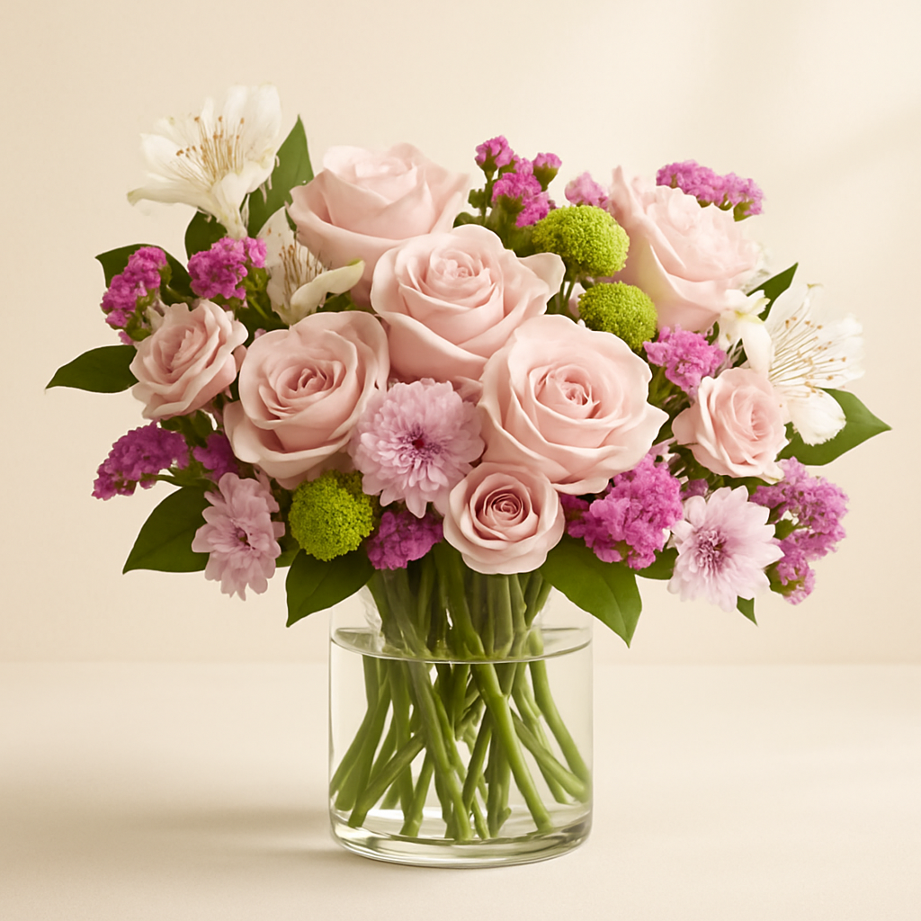 Hummingbird Rose Surprise