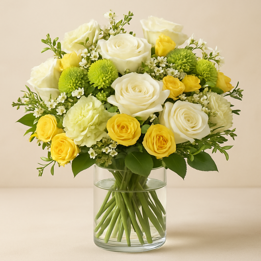 Sunshine Smile Roses