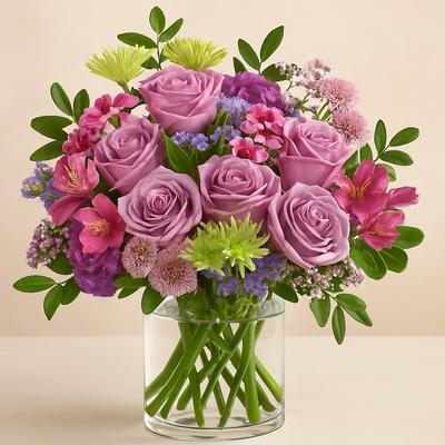 Amethyst Garden Glow