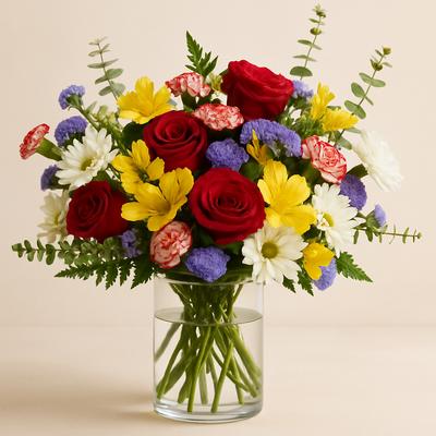 Classic Mustang Floral Ride