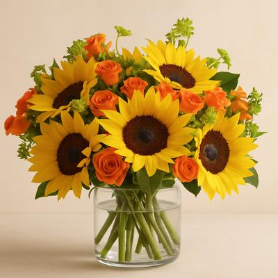 Sunflower Bubble Bowl