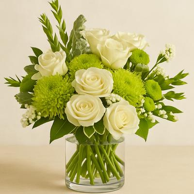 Silver Verdure Arrangement